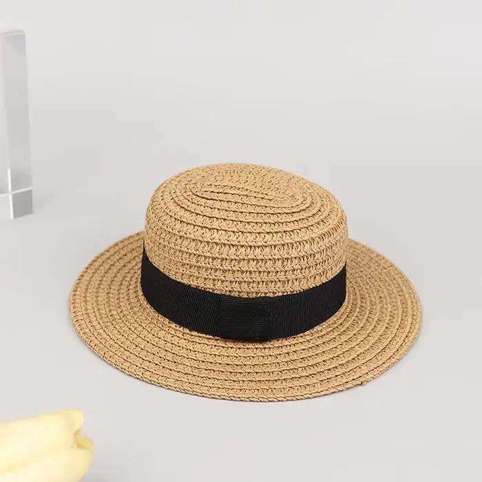 Chapeau de soleil mignon en paille pour maison de beurre Blyth, accessoires de décoration, offre spé