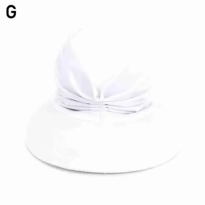 Casquette de baseball à large bord anti-UV UPF 50+ pour le printemps/été, visière de soleil élastiqu