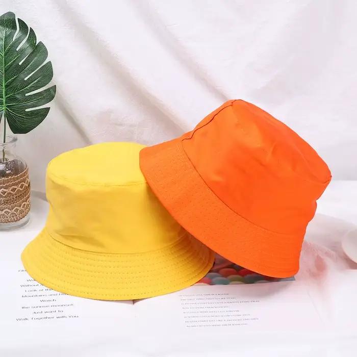 Chapeau unisexe pliable en coton, casquette de chasse, pêche, bassin, casquette de plage, protection