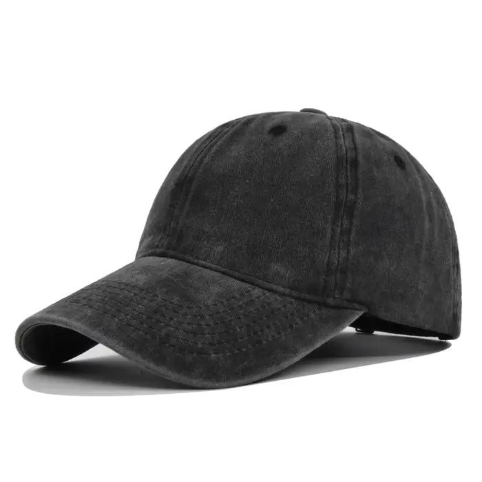 Casquette en coton délavé de New York pour hommes et femmes, Gorras à rabat, Casquette de baseball, 