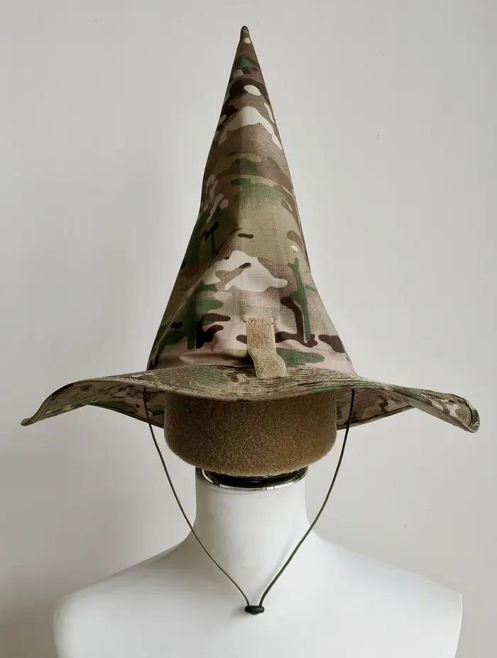 Chapeau magique de camouflage au design original, réplique entièrement une pièce