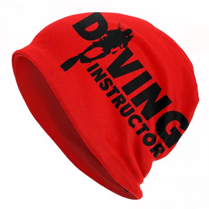 Bonnet d'instructeur de plongée, bonnet de plongeur amusant, décontracté, pour hommes et femmes, cas