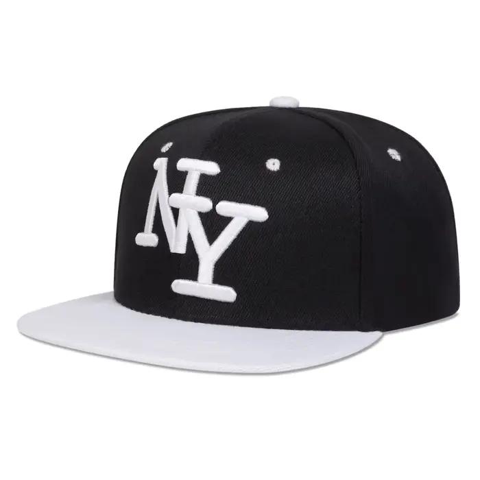 Unisexe NY lettre broderie Hip-hop chapeaux printemps automne en plein air réglable décontracté casq