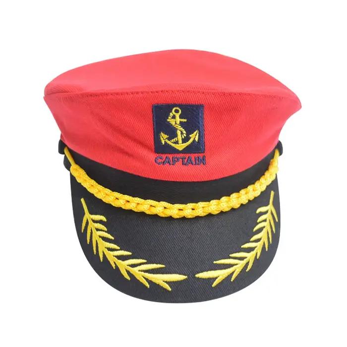 Casquette militaire en coton pour hommes, femmes et enfants, chapeau de mode, rouge, noir, casquette