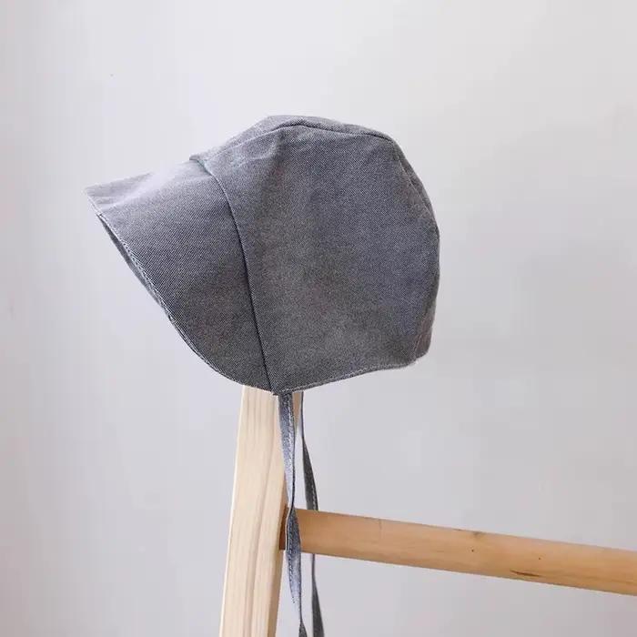 Chapeau de soleil à large bord pour bébé, bonnet nouveau-né 3-12 mois, chapeau de protection des ore