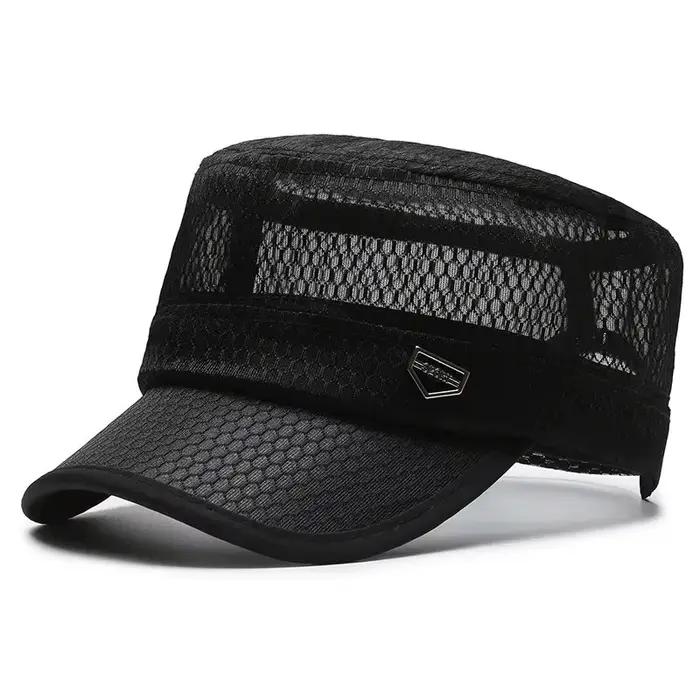 Printemps et été nouveau chapeau hommes chapeau plat loisirs de plein air pêche voyage mode hommes d
