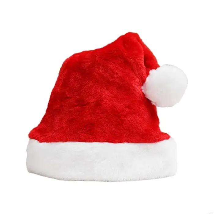 L9BE Christmas Santa Hat Unisexe Multi couleur confortable pour adultes adolescents