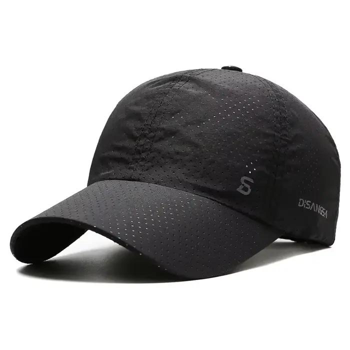 Casquette de course casquette de cyclisme mince séchage rapide respirant langue de canard en plein a