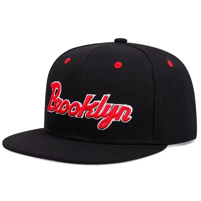 Chapeau de Baseball Rétro pour Homme, Haute Qualité, Lettre Brodée, Hip Hop, Bouton, Coton, Décontra