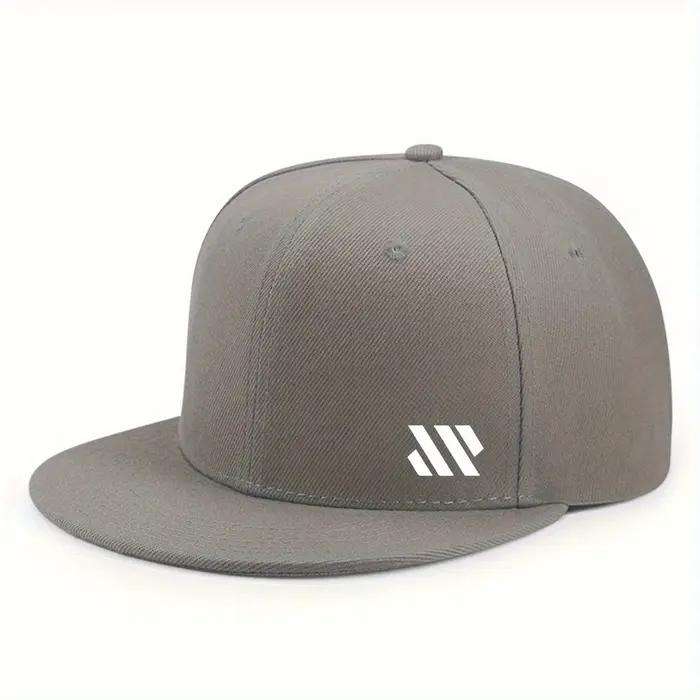 Chapeau de Baseball avec Logo blanc unisexe, réglable, respirant, à bords plats, léger, pour voyage 