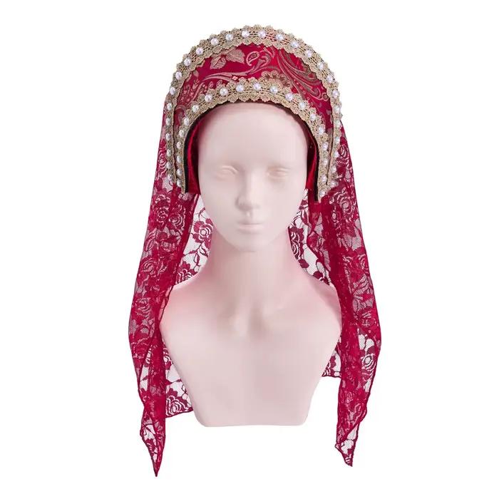 Coiffe Tudor, reine Anne Boleyn, cosplay, bandeau, Renaissance, couronne Tudor, chapeau époque Eliza