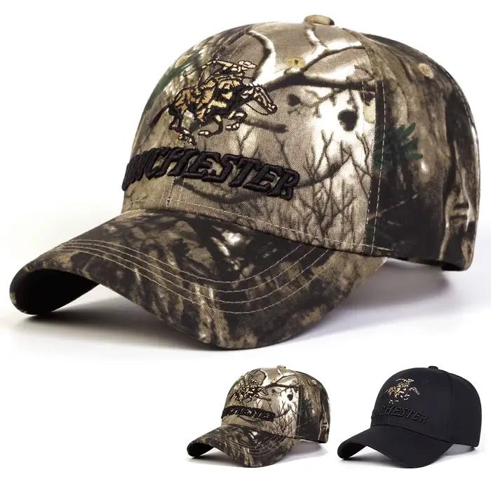 Casquettes de Baseball unisexes Winchester avec lettres brodées, chapeaux décontractés réglables pou