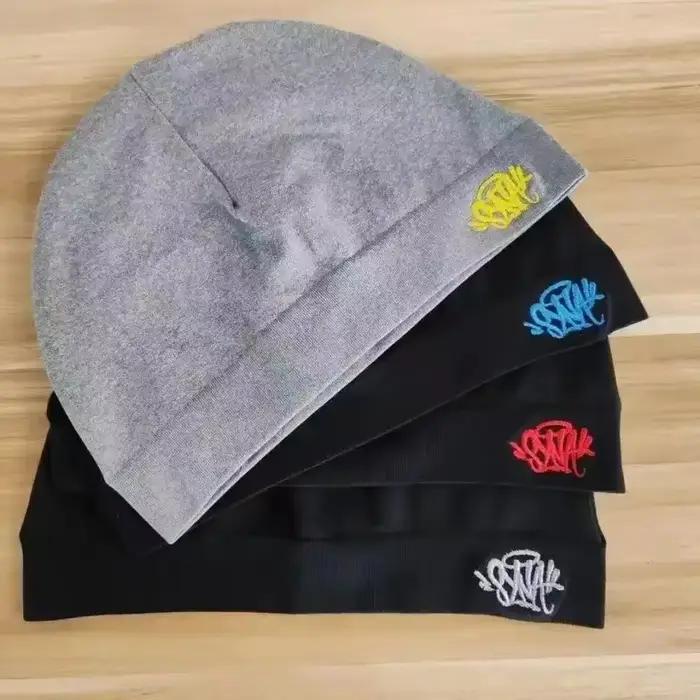 Sy Skull Hat Sy Running Cap2025 nouveau tissu Sy Beanie chapeau hommes femmes paragraphe qualité cas