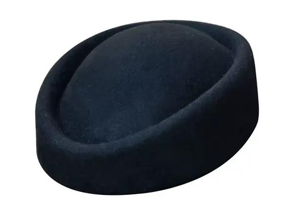Béret en feutre de laine pour femme, chapeaux Fascinator, pilulier, cocktail, mariage, Fedoras, hôte