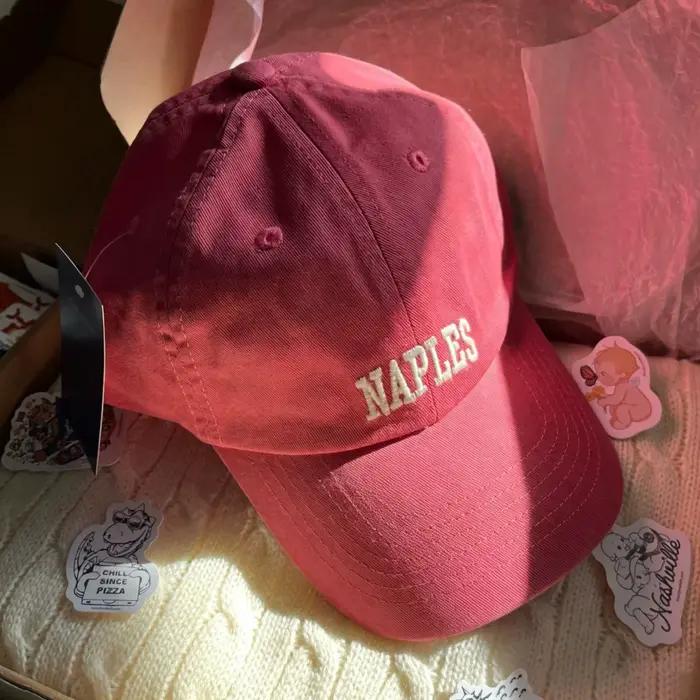Casquette de baseball vintage américaine pour femme, style décontracté simple, broderie de lettres, 