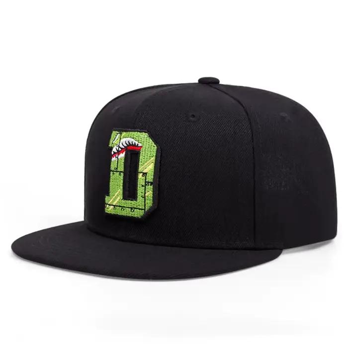 Nouvelle Casquette Plate 2026 Broderie Crocodile D, Casquette de Baseball, Casquette Décorative pour