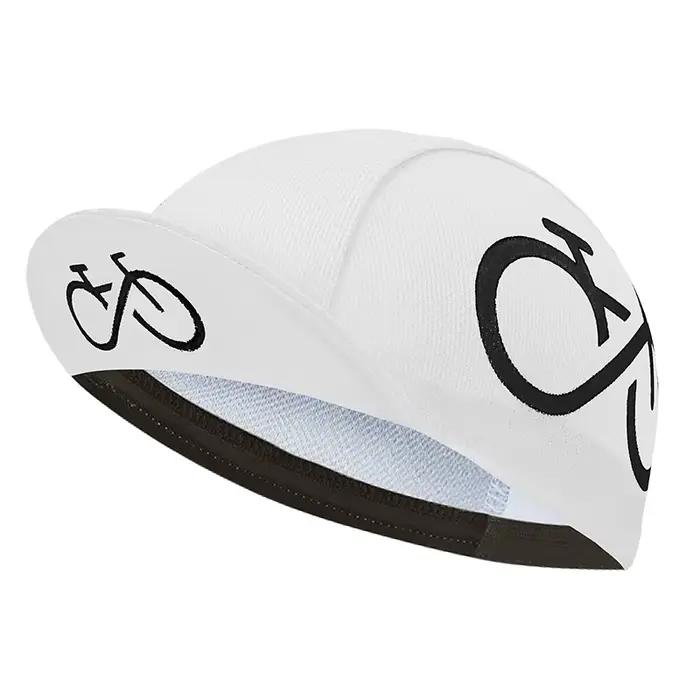 Casquette de cyclisme classique, absorption de la sueur en polyester, simplicité classique populaire