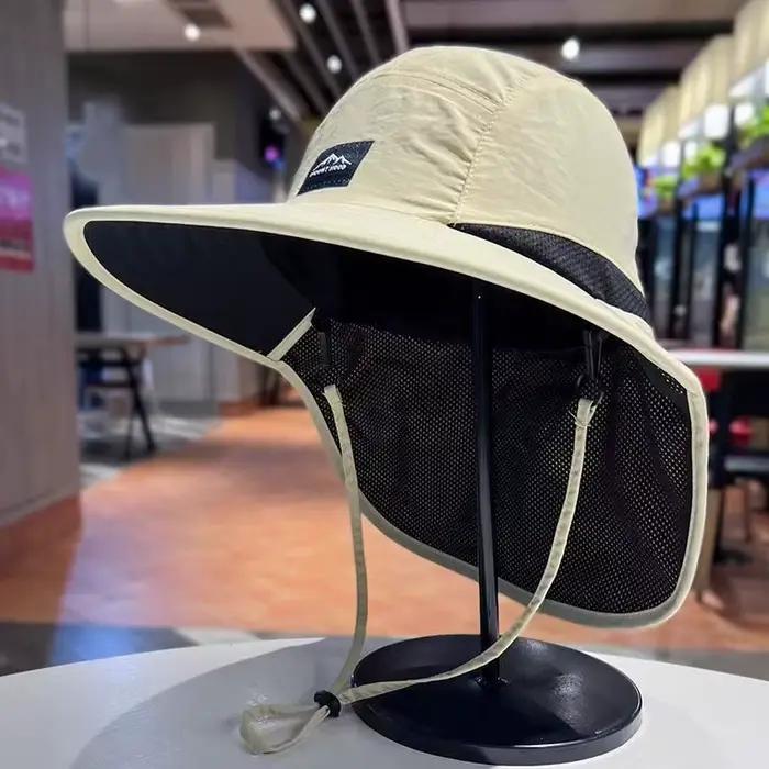 Chapeaux de protection solaire et d'ombrage pour hommes et femmes, pour l'été, prévenant les rayons 