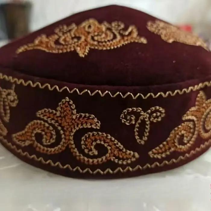Casquettes de Style Kazakh pour hommes, chapeaux ethniques traditionnels, chapeaux de fête de danse,
