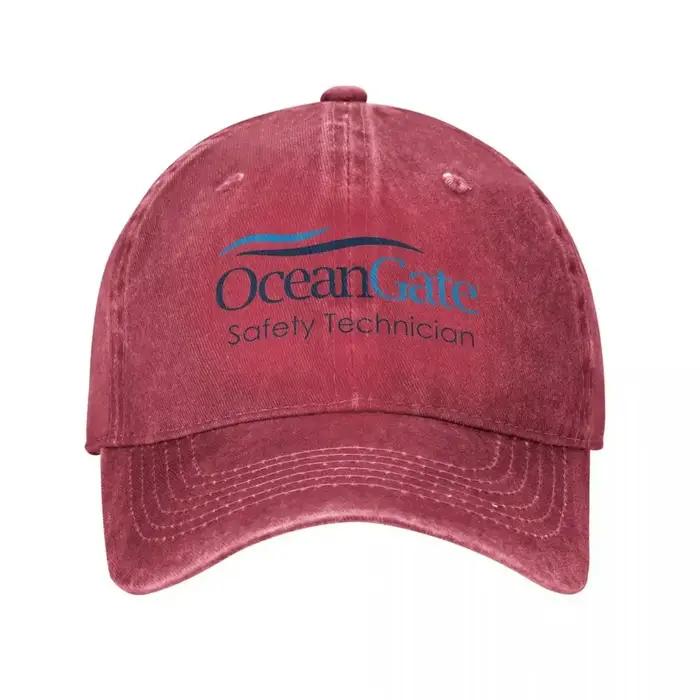 Casquette de Baseball Vintage OceanGate pour technicien de sécurité, Style unisexe, couvre-chef déla