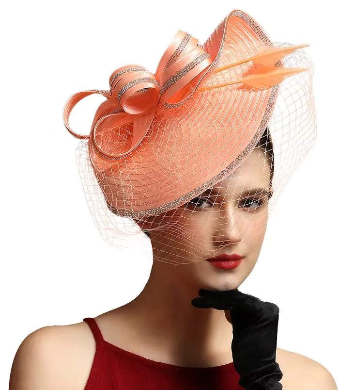 Fascinateurs de Noël pour femmes, luxe, satin, gril, église, Ascot, courses, Derby, fête à thème, ma