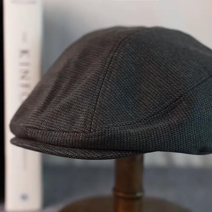 Rétro laine angleterre Style hommes béret chapeau printemps automne décontracté rue gavroche sauvage