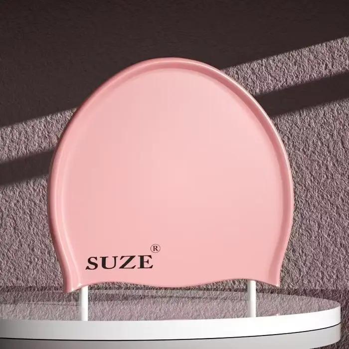 Bonnet de bain universel en Silicone, confortable et respirant, pour garçons et filles, équipement d