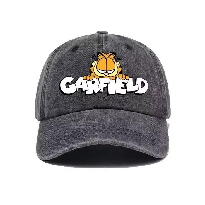 Nouvelle Casquette de Baseball Créative Garfield, Chapeau de Soleil Personnalisé Tendance et Mignon 