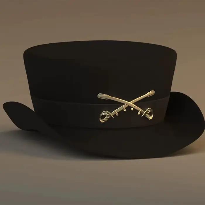 Chapeau Fedora Vintage en laine, mode victorienne occidentale, chapeau de magicien à bord court, pol