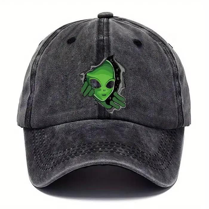 Casquette de baseball à motifs extraterrestres réglable pour hommes et femmes, choix idéal pour la m