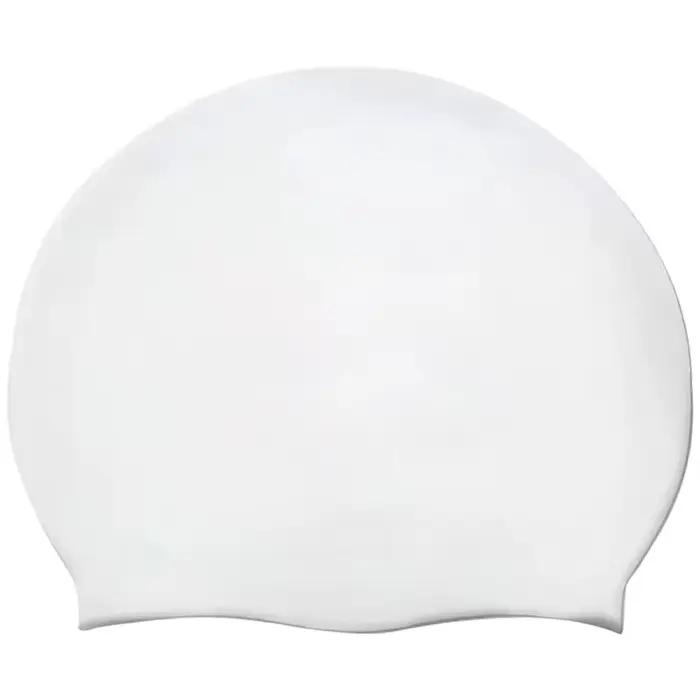 Bonnet de bain en silicone, classique unisexe, pour adultes et enfants, confortable, durable, antidé
