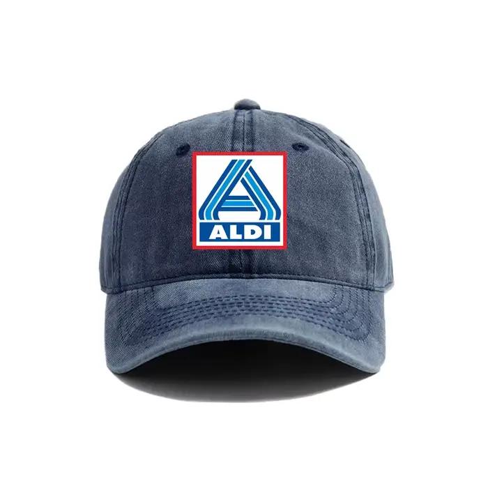 Aldi Market casquette de Baseball chapeaux en détresse casquette hommes femmes rétro en plein air ét