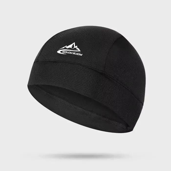 Bonnet de cyclisme à séchage rapide pour hommes et femmes, petit bonnet d'été en soie glacée, pour c