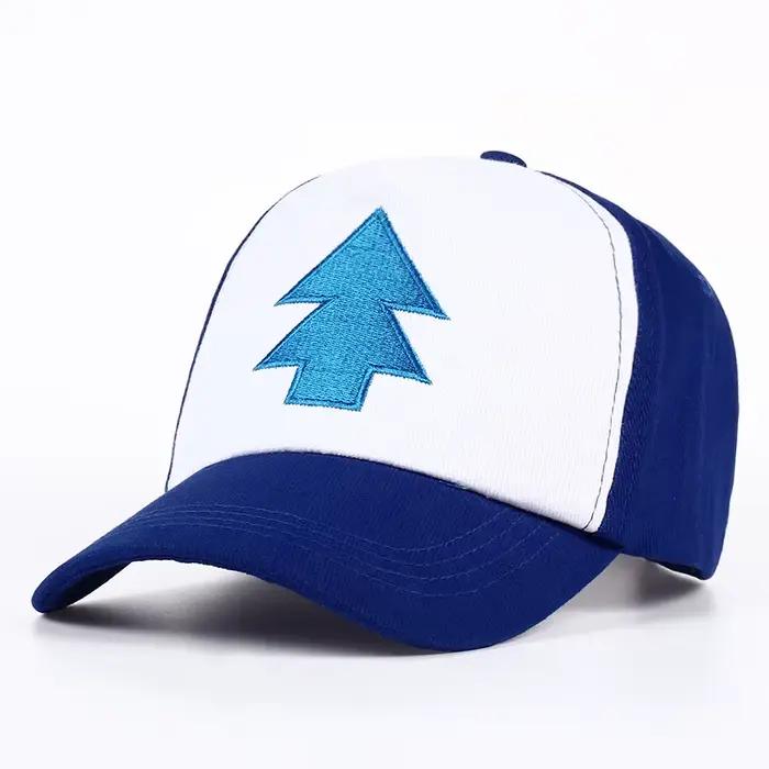 Casquettes de baseball Cartoon Pines Gravity Falls Dipper, accessoires de cosplay, chapeau en toile 