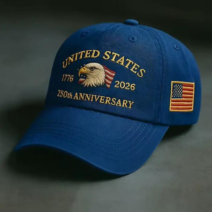 Casquette de baseball brodée d'aigle vintage – Chapeau de soleil d'extérieur élégant et polyvalent a