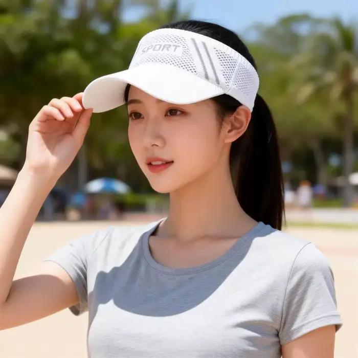 Casquette de baseball d'extérieur pour femme avec visière respirante, idéale pour les aventures esti
