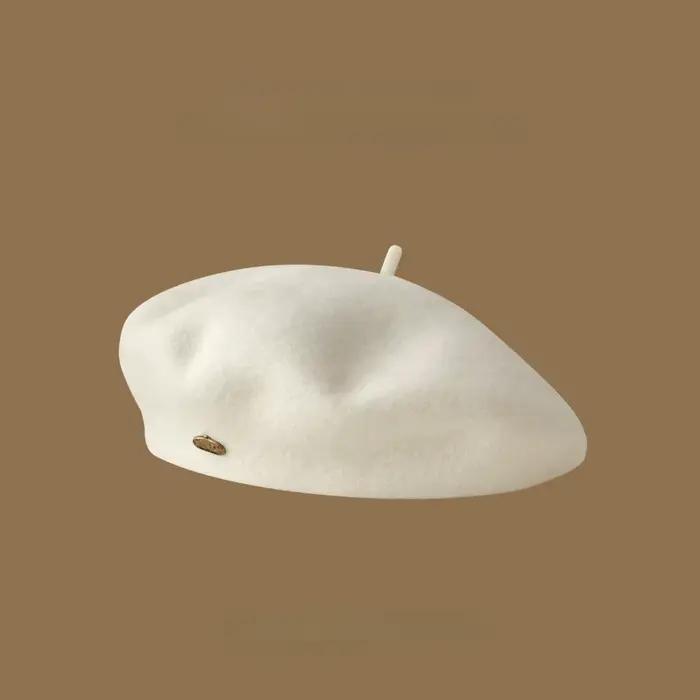 Béret d'artiste pour femmes et filles, chapeaux pour femmes, Vintage, printemps-hiver, bérets chauds