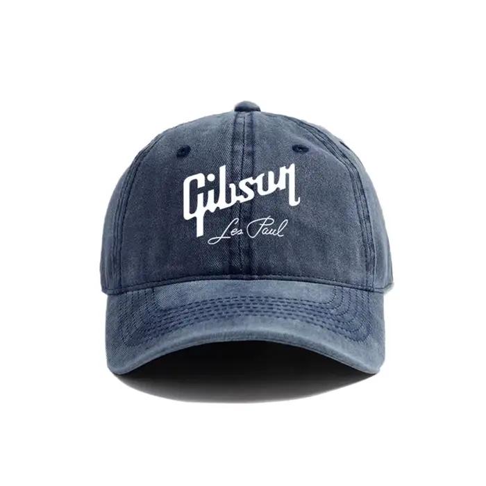 Gibson casquettes de Baseball chapeaux en détresse Hip Hop Gibson Les Paul casquette hommes femmes r