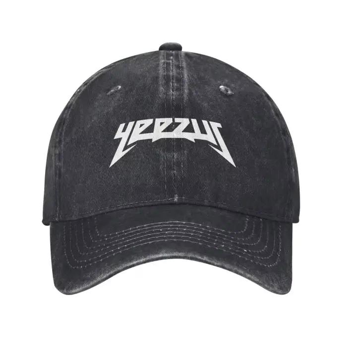 Casquette de Baseball personnalisée en coton blanc Yee Zus pour hommes et femmes, chapeau de papa re