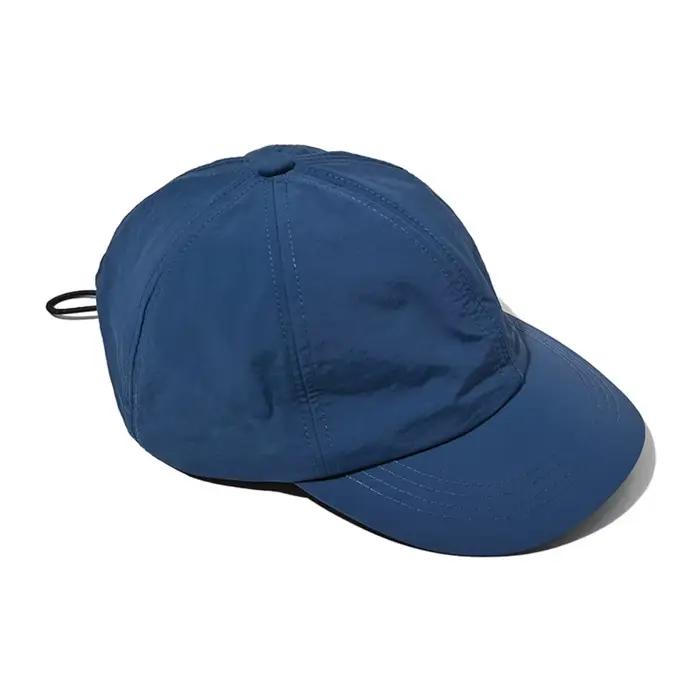 Casquette de sport imperméable, casquette de baseball de style japonais avec cordon de serrage, casq