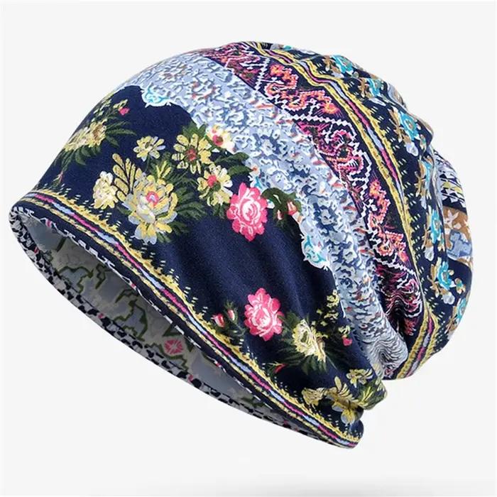 Automne unisexe femmes chapeau foulards hiver double usage Vintage chapeaux pour femmes écharpe masq