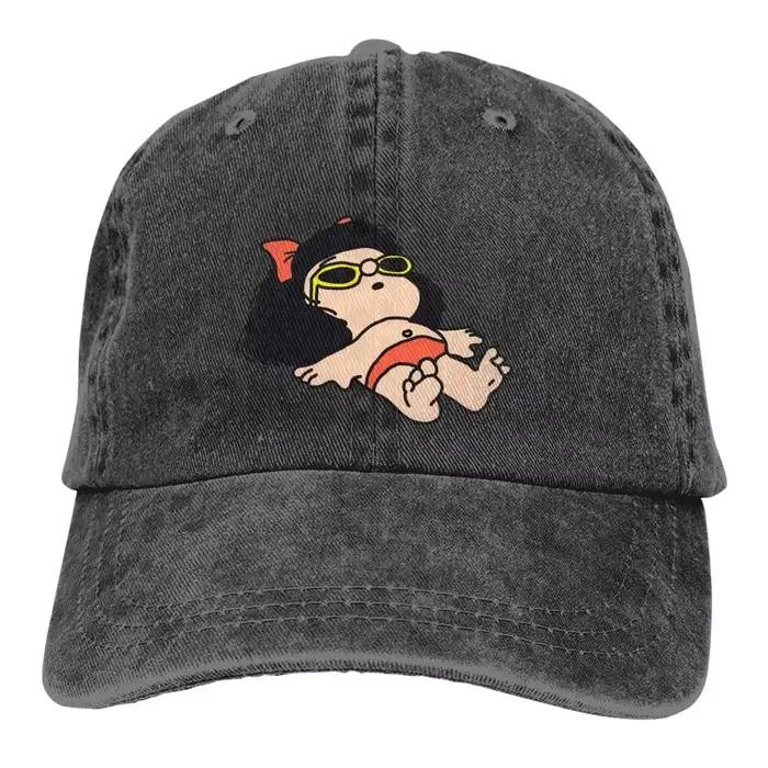 Mafalda – chapeau multicolore à visière pour femmes, casquette de plage, bain de soleil, visière col
