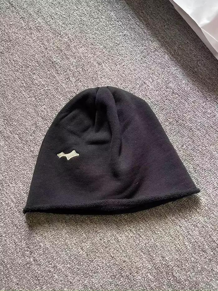 Bonnet tricoté à franges de couleur bonbon, style américain - Bonnet uni doux, adapté aux hommes et 