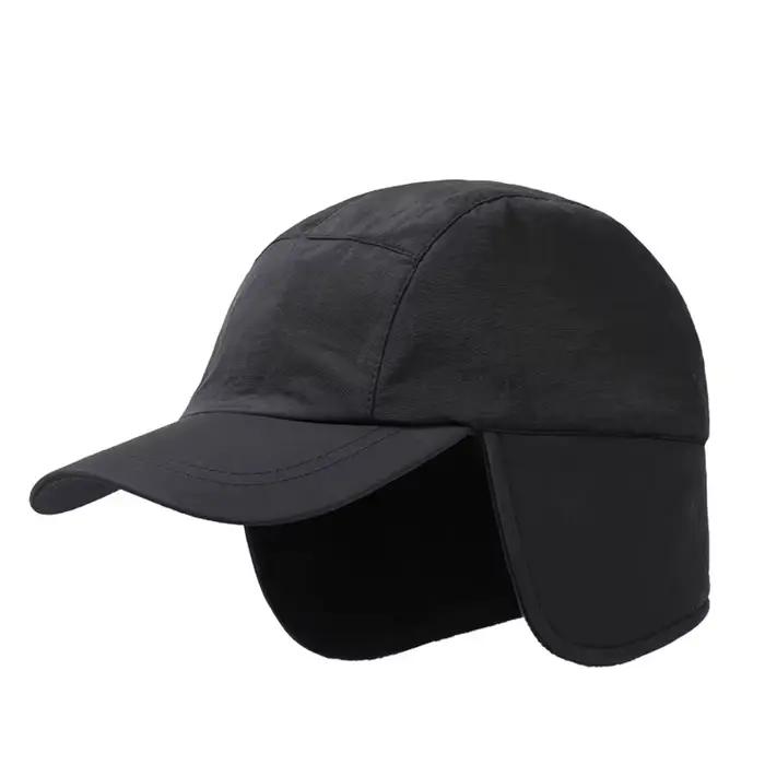 Casquette de baseball d'hiver chaude, protection des oreilles, bonnet imperméable avec protège-oreil