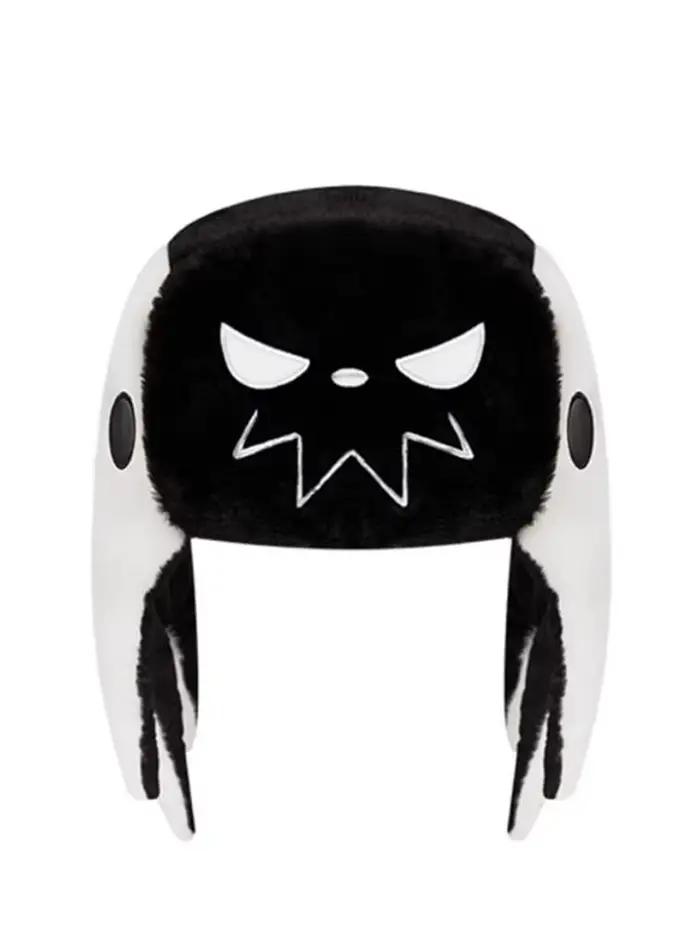 Ushanka blanc pour femme, chapeau en peluche mignon, chat Daijin et 20/aijin chats, chapeaux de prot