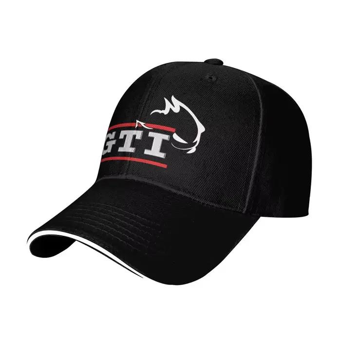 Casquette de baseball unisexe avec impression, chapeau de golf Gti, nouveau