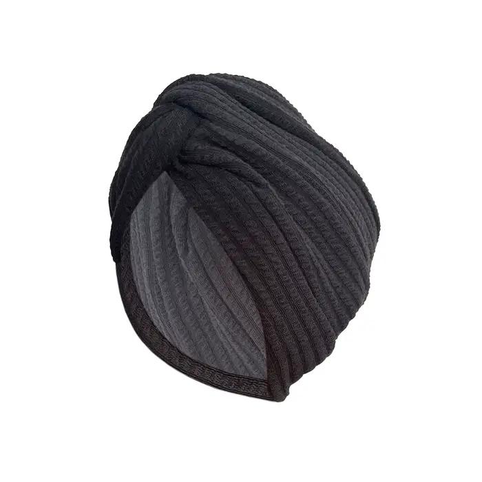 Turban indien bohème pour femme, chapeau rond, à la mode