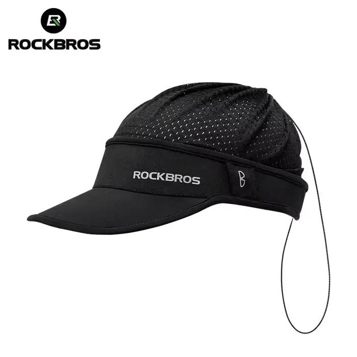ROCKBROS Casquette de protection solaire d'été rafraîchissante, deux façons de porter, respirante, à