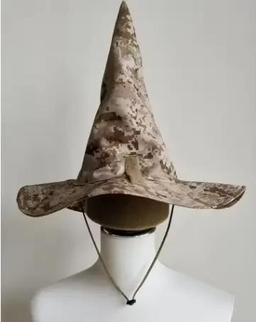 Chapeau magique de camouflage au design original, réplique entièrement une pièce