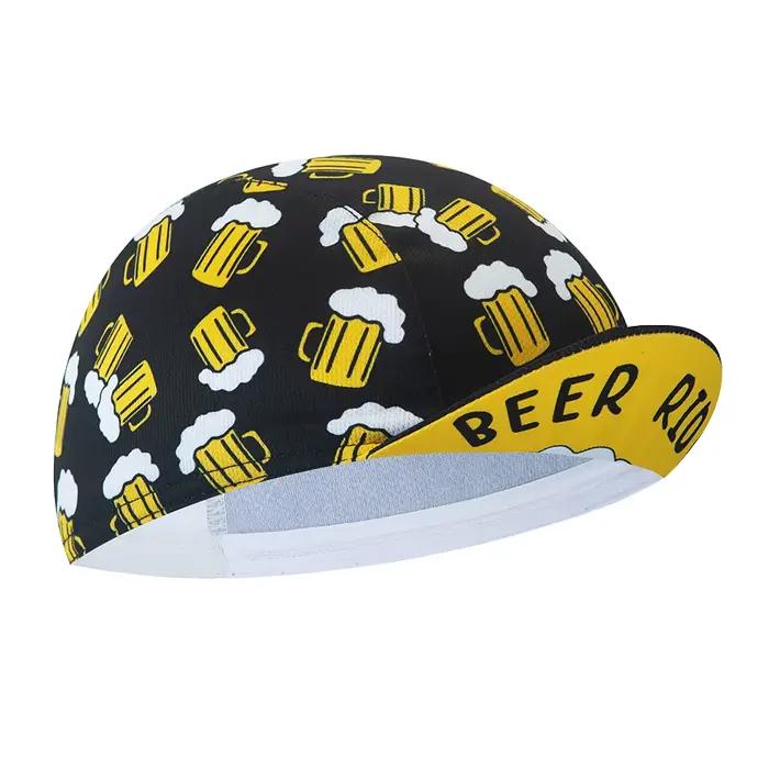 Casquette de cyclisme respirante unisexe, chapeau de sport de plein air, casquettes de vélo d'équipe